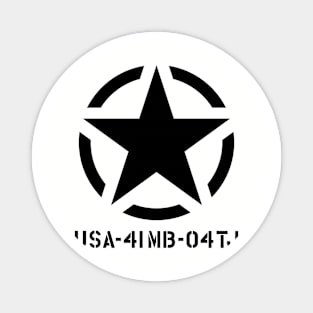 Military Star Magnet